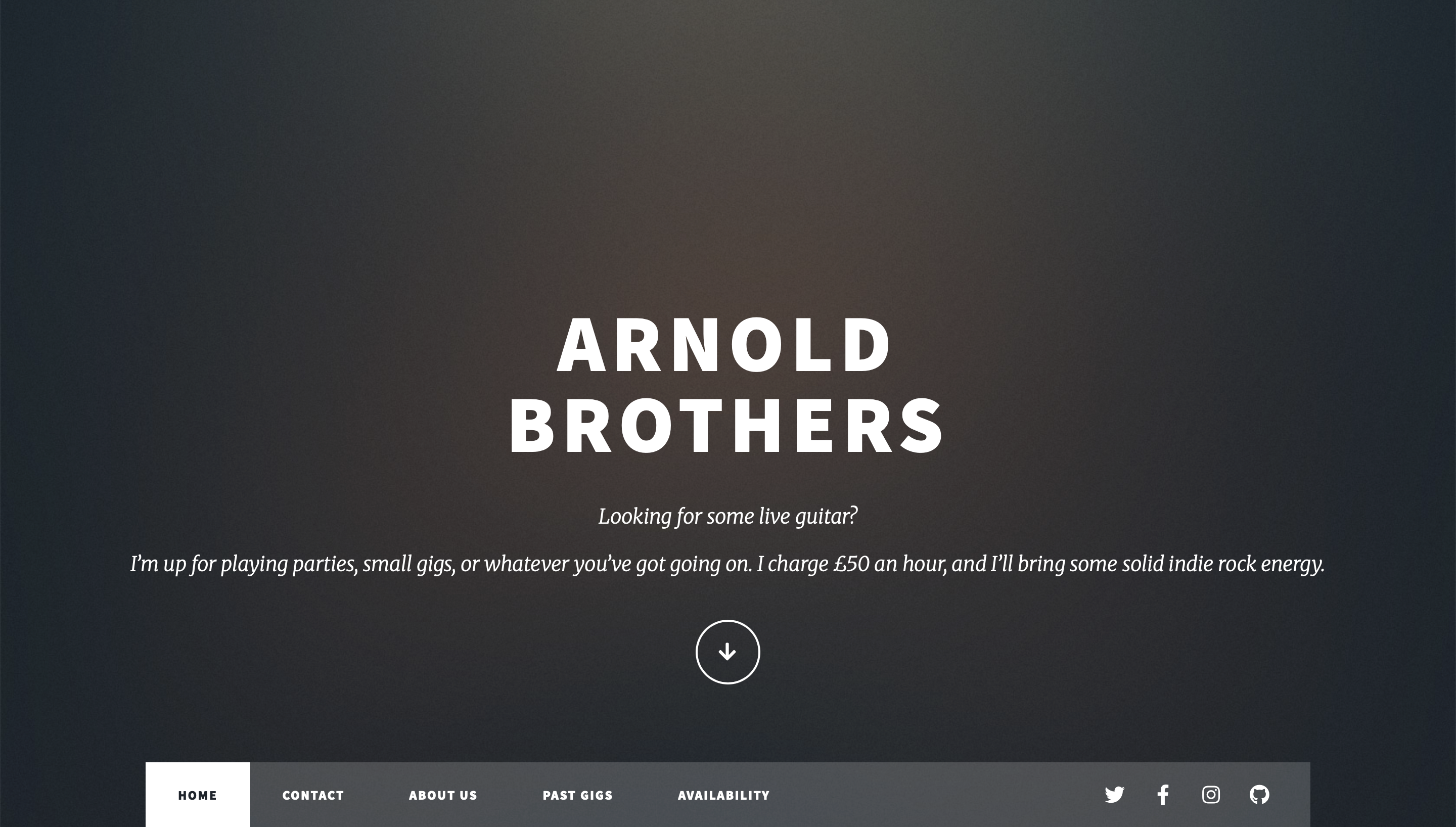 Arnold Brothers Guitar website